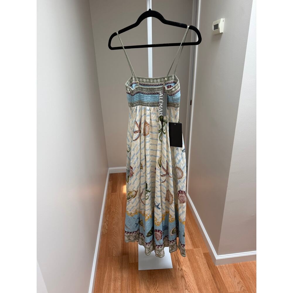 Alemais Bath House Sundress Nautical Multi size 0 NWD - Picture 7 of 10